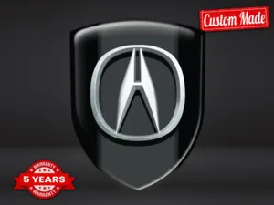 Honda Acura Car Silicone Emblems Durable Max Sports Pro Stylish